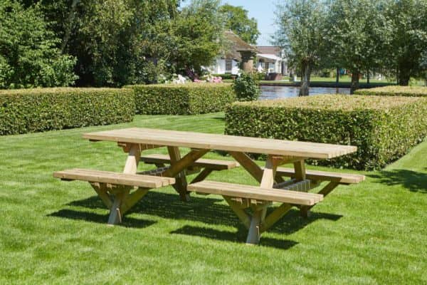 Talen Picknicktafel Open Instap