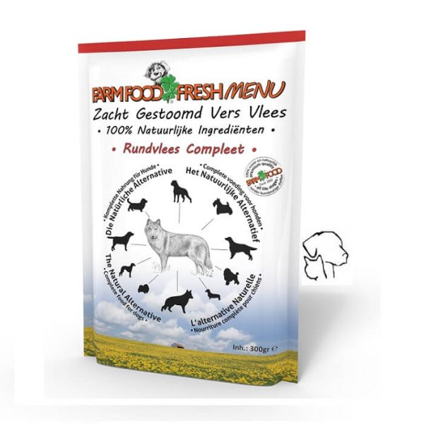 FarmFood Fresh Menu Rundvlees 300 gr