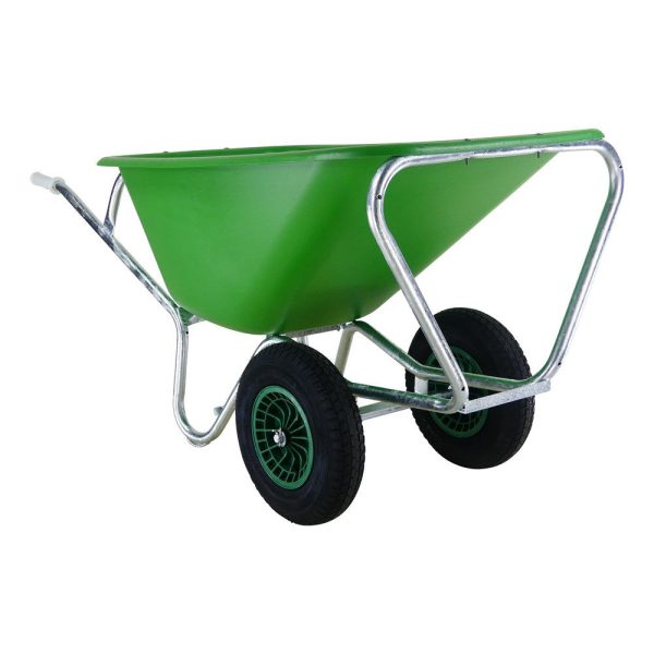 Kruiwagen Fort F&S 165L Groen 2 Wiel