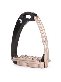 Tech Stirrup Venice Sloped EVO Black/Rosegold