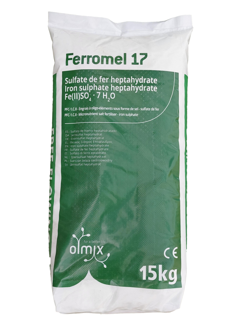 Olmix IJzersulfaat 20kg – Ferromel – erg geschikt om voor het