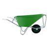 Kruiwagen Fort F&S, 165L Groen HDPE bak - Afbeelding 2