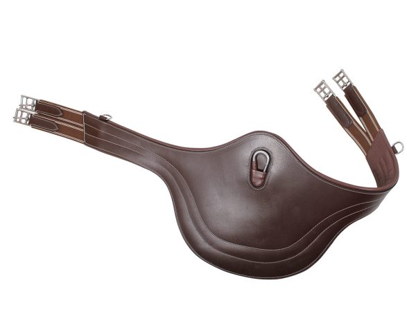 QHP Singel Buikflap Luxe Donkerbruin