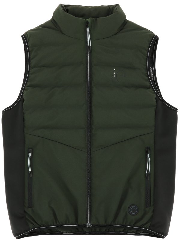 Equitheme Verwarmde Bodywarmer Sasha Kaki
