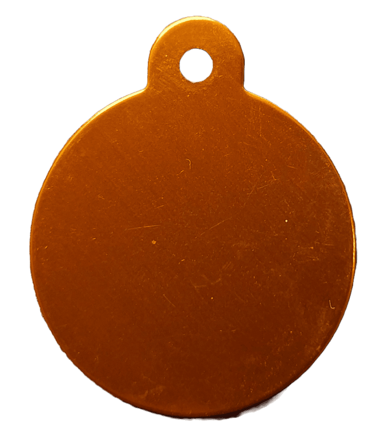 Penning Cirkel L Oranje